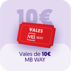 Vales de 10€ MB Way