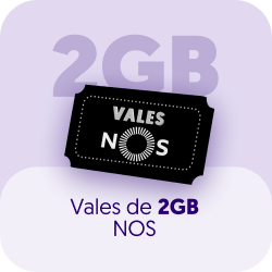 Vales de 2GB NOS